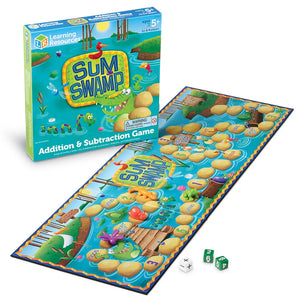 Sum Swamp: Addition & Subtraction Game