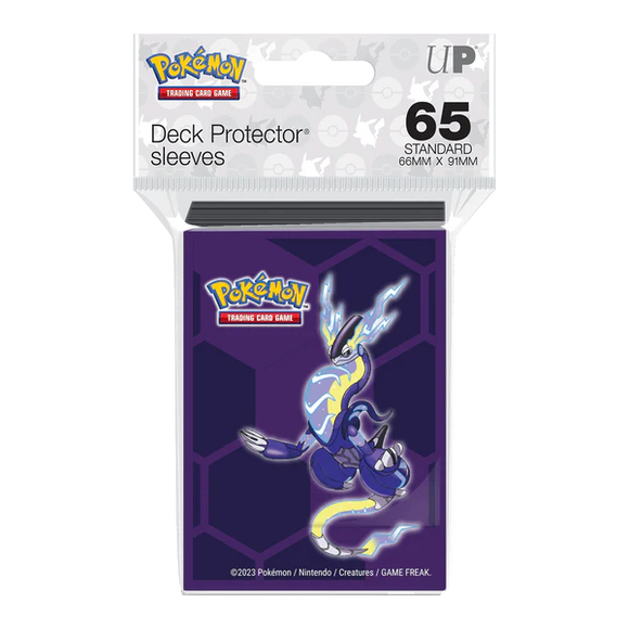 Pokémon Deck Protector Sleeves: Miraidon (65 std)