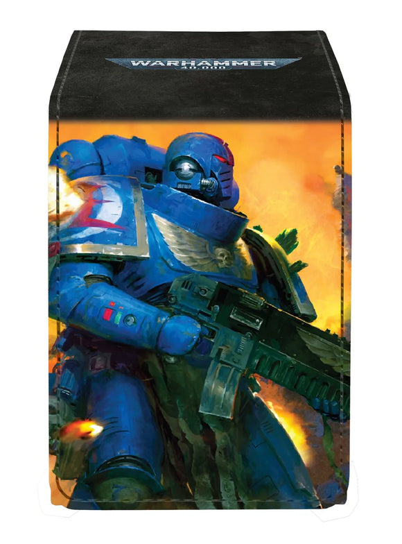 Warhammer 40000: Alcove Flip Deck Box - Space Marines