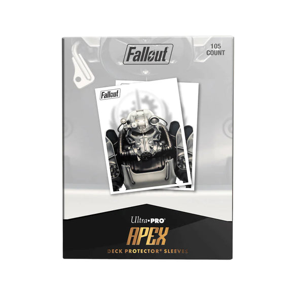 Fallout Apex Deck Protector Sleeves - Brotherhood of Steel