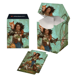 Magic the Gathering Deck Box 100+: Ellivere of the Wild Court - Wilds of Eldraine