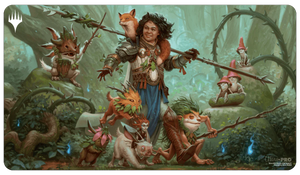 Magic the Gathering Playmat: Ellivere of the Wild Court - Wilds of Eldraine