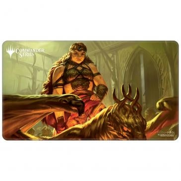Magic the Gathering Playmat: Commander Series Stitched Edge - Magda