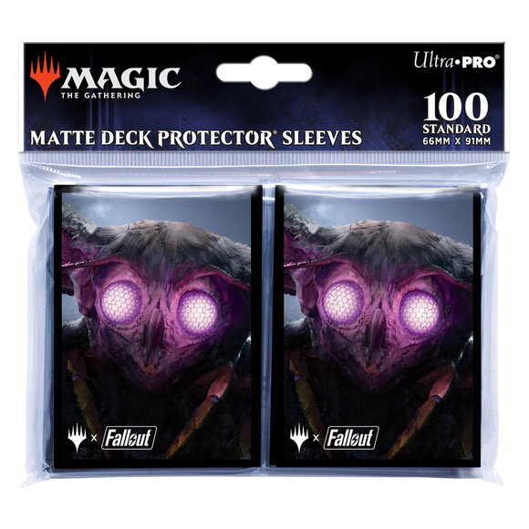 Magic the Gathering Deck Protector Sleeves: Fallout The Wise Mothman