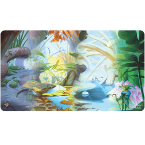 Magic the Gathering Playmat: Bloomburrow - Season Lands Island