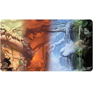 Magic the Gathering Playmat: Bloomburrow - Season Lands Forest