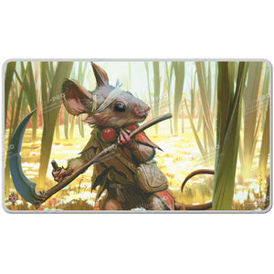 Magic the Gathering Stitched Edge Playmat: Bloomburrow - Swords to Plowshares