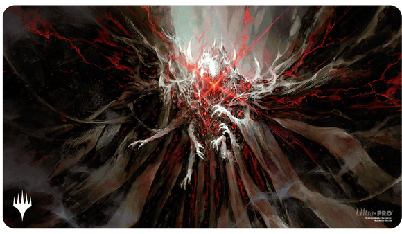 Magic the Gathering Playmat: Duskmourn - Valgavoth, Harrower of Souls (Commander)