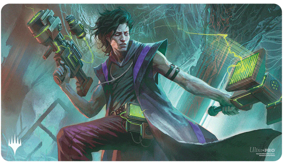 Magic the Gathering Playmat: Duskmourn - Winter, Cynical Opportunist (Commander)