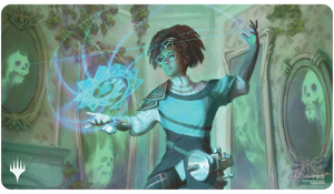 Magic the Gathering Playmat: Duskmourn - Zimone, Mystery Unraveler (Commander)