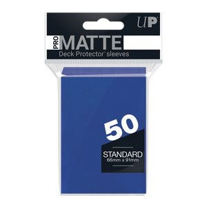 Pro Matte Deck Protector Sleeves: Blue (50)