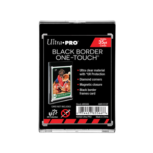 UV One Touch Magnetic Holder: 35pt Black Border