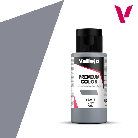 Vallejo Premium Colour: Grey 62019 (60ml)