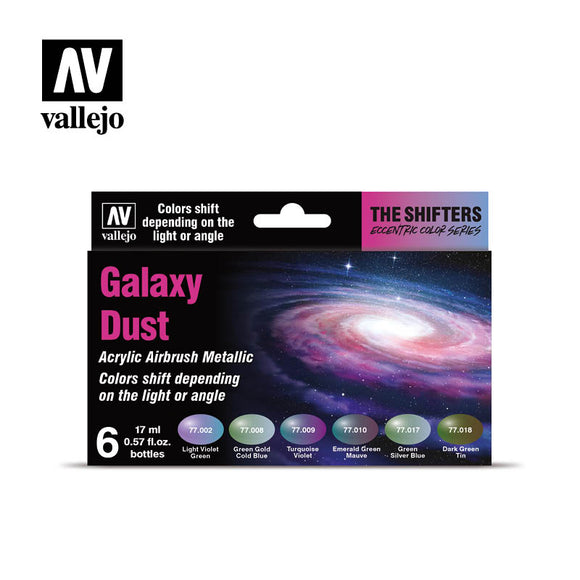 Vallejo: The Shifters - Galaxy Dust Paint Set 77092