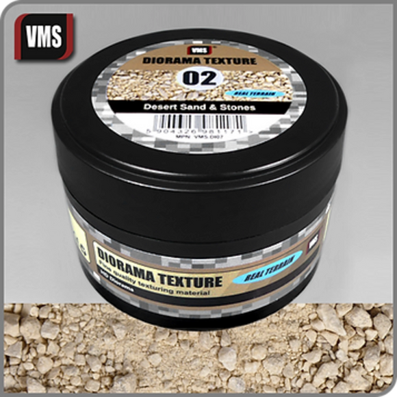 VMS: Diorama Texture - No.2 Desert Sand & Stones