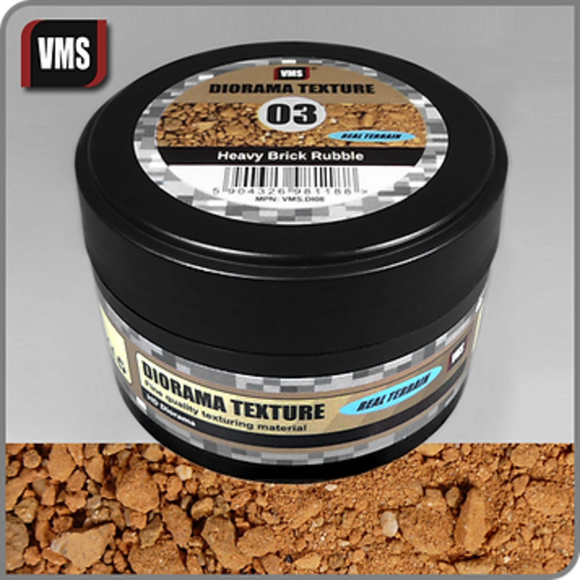 VMS: Diorama Texture - No.3 Heavy Brick Rubble