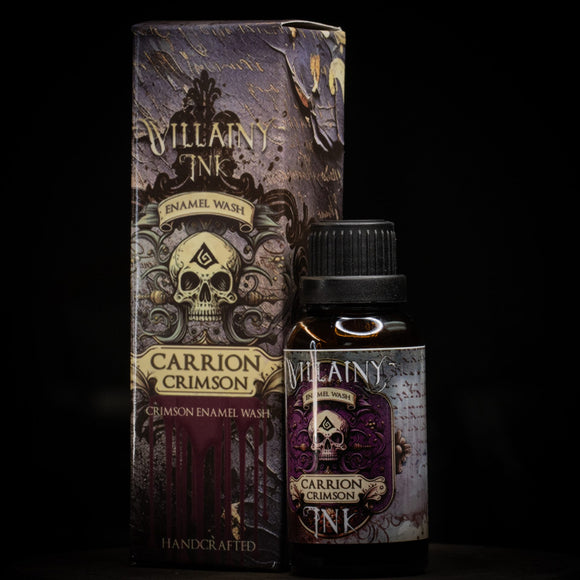 Villainy Ink: Carrion Crimson (30ml)