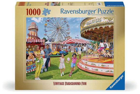 Vintage Fairground Fun Jigsaw Puzzle (1000pc)