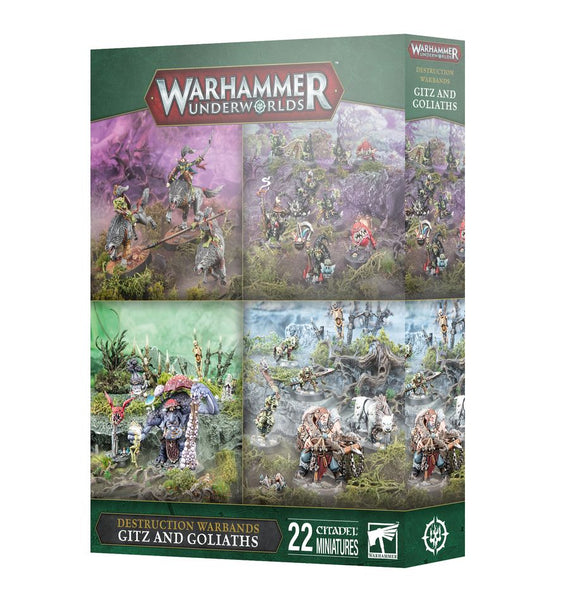 Warhammer Underworlds: Destruction Warbands - Gitz & Goliaths