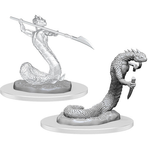 Critical Role Unpainted Miniatures: Serpentfolk and Serpentfolk Ghost