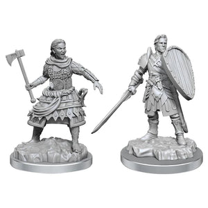 Dungeons & Dragons Nolzur's Marvellous Miniatures: Human Fighters