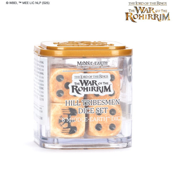 Middle-Earth Strategy Battle Game: The War of the Rohirrim - Hill Tribesmen Dice Set