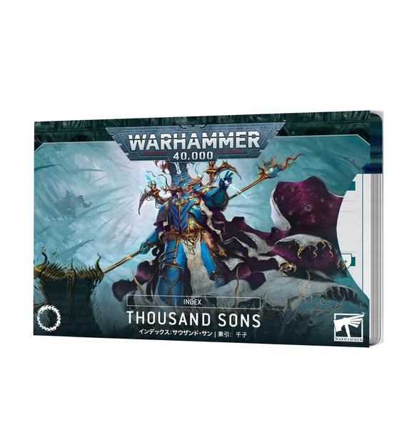 Warhammer 40000: Index Cards - Thousand Sons