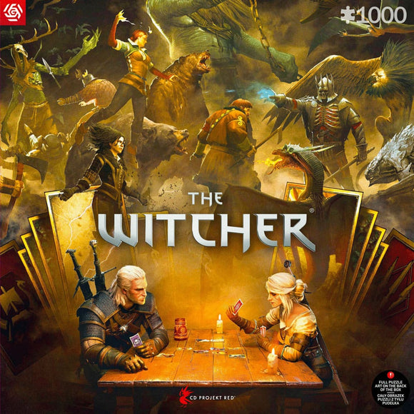 The Witcher Playing Gwent Puzzle (1000pc)