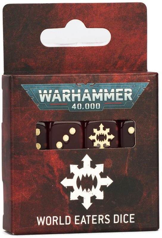 Warhammer 40000: World Eaters - Dice