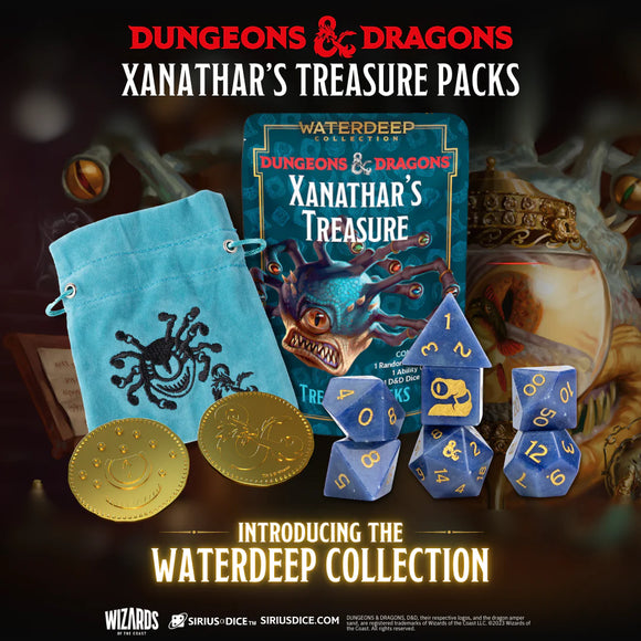 Dungeons & Dragons Xanathar's Treasure Pack - Waterdeep Collection (Sirius Dice)