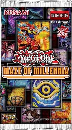 YuGiOh! TCG: Maze of Millennnia Booster Pack (1st Edition)