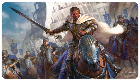 Magic the Gathering: Lord of the Rings Tales Of Middle Earth Playmat Featuring Aragorn