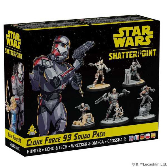 Star Wars Shatterpoint: Clone Force 99 Bad Batch Squad Pack