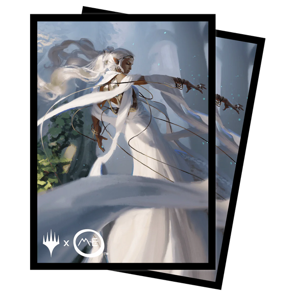 Magic the Gathering: Lord of the Rings Tales of Middle Earth Deck Protector Sleeves Featuring Galadriel