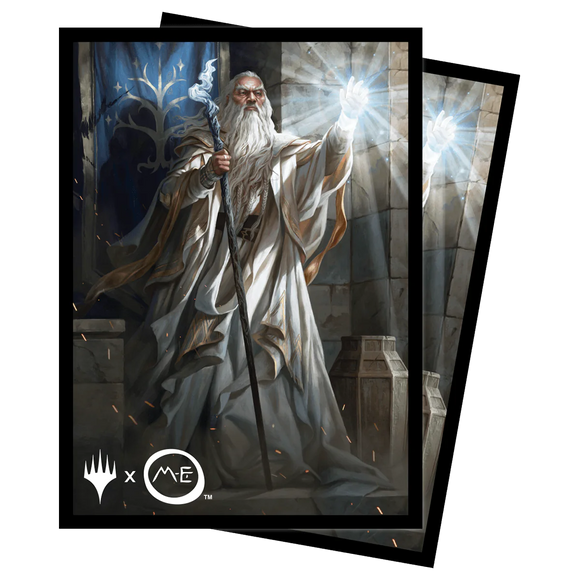 Magic the Gathering: Lord of the Rings Tales of Middle Earth Deck Protector Sleeves Featuring Gandalf