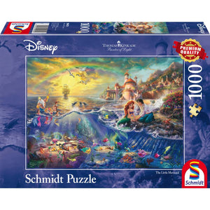 Thomas Kinkade: Disney The Little Mermaid Jigsaw Puzzle (1000 pc)