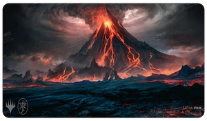 Magic the Gathering: Lord of the Rings Tales Of Middle Earth Playmat Featuring Mount Doom