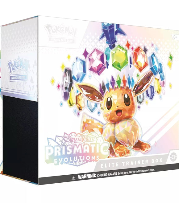 Pokémon TCG: Scarlet & Violet Prismatic Evolutions Elite Trainer Box