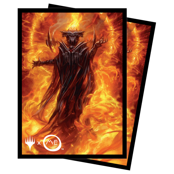 Magic the Gathering: Lord of the Rings Tales of Middle Earth Deck Protector Sleeves Featuring Sauron V2