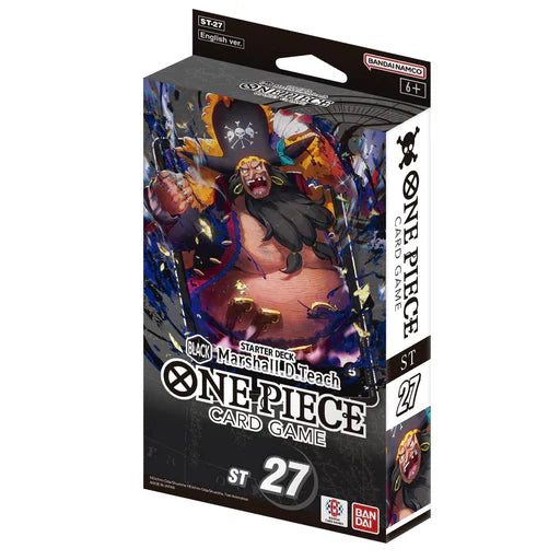 One Piece Card Game: Black Marshall.D.Tech Starter Deck (ST27)
