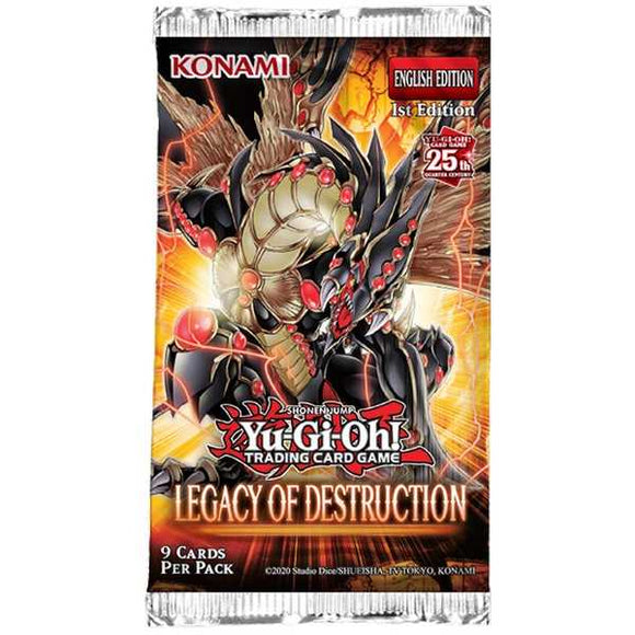 YuGiOh! TCG: Legacy of Destruction Booster Pack (1st Edition)