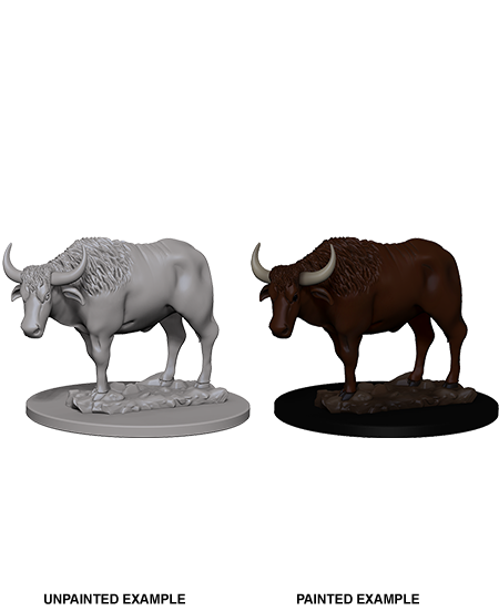 Pathfinder Battles Deep Cuts Miniatures: Oxen