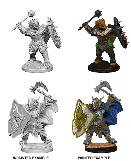 Dragonborn E - Artisan Guild - Fantasy Dungeons And Dragons Miniature - Foto 5