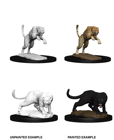 Dungeons & Dragons Nolzur's Marvelous Miniatures: Panther & Leopard
