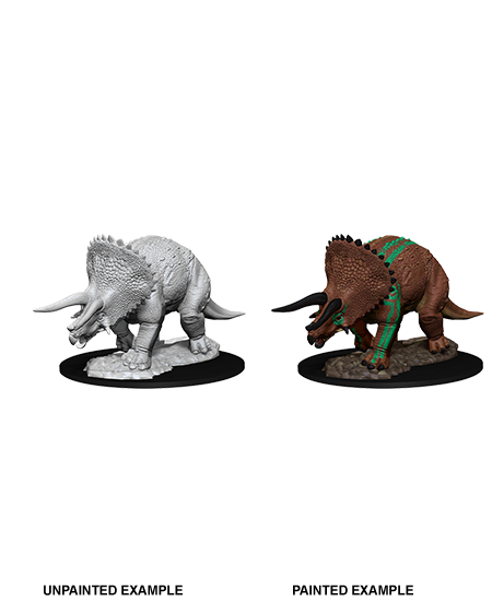 D&D Nolzurs Miniatures Triceratops
