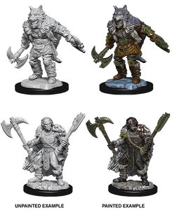 Dungeons & Dragons Nolzur's Marvelous Miniatures: Half-Orc Barbarian