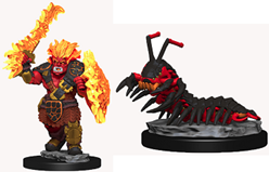Wardlings Fire Orc & Fire Centipede