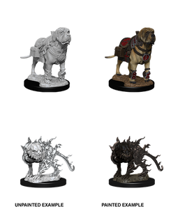 Dungeons & Dragons Nolzur's Marvelous Miniatures: Mastiff & Shadow Mastiff