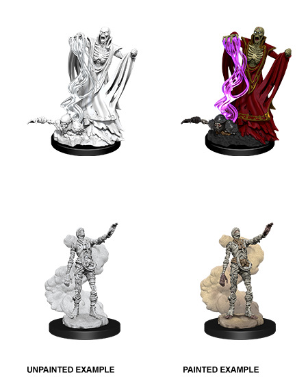 Dungeons & Dragons Nolzur's Marvelous Miniatures: Lich & Mummy Lord