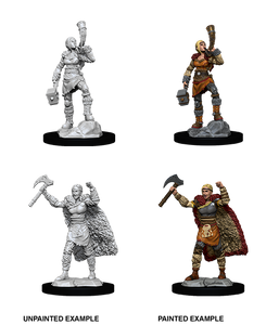 Dungeons & Dragons Nolzur's Marvelous Miniatures: Human Barbarian